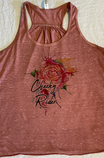 Cheeky Rider Rose's Rebels Bella Flowy Racerback