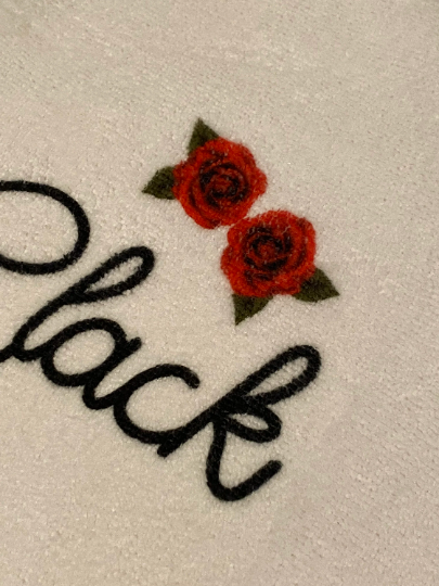 Clickety Clack Your Toes In Towel/Personalization Optional