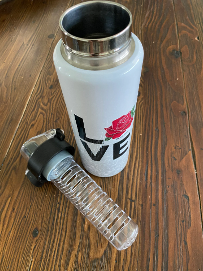 Love Rose’s Rebels Vacuum Sealed Insulated Tumbler/Personalization Optional/Multiple Styles and Sizes Available