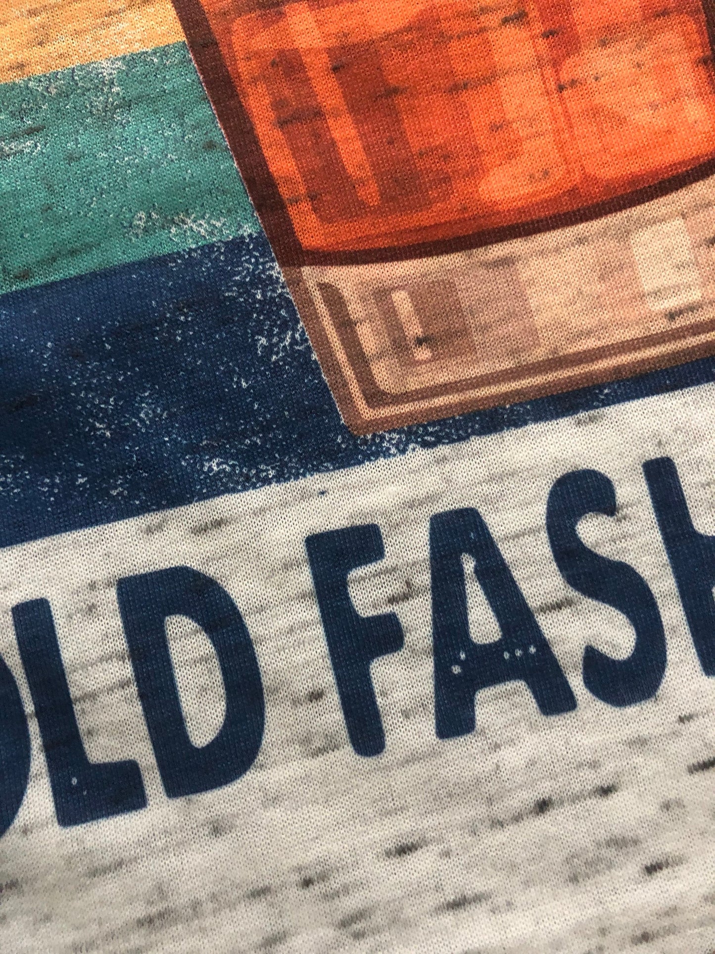 Call me Old Fashioned Bella Ladies Flowy Racerback