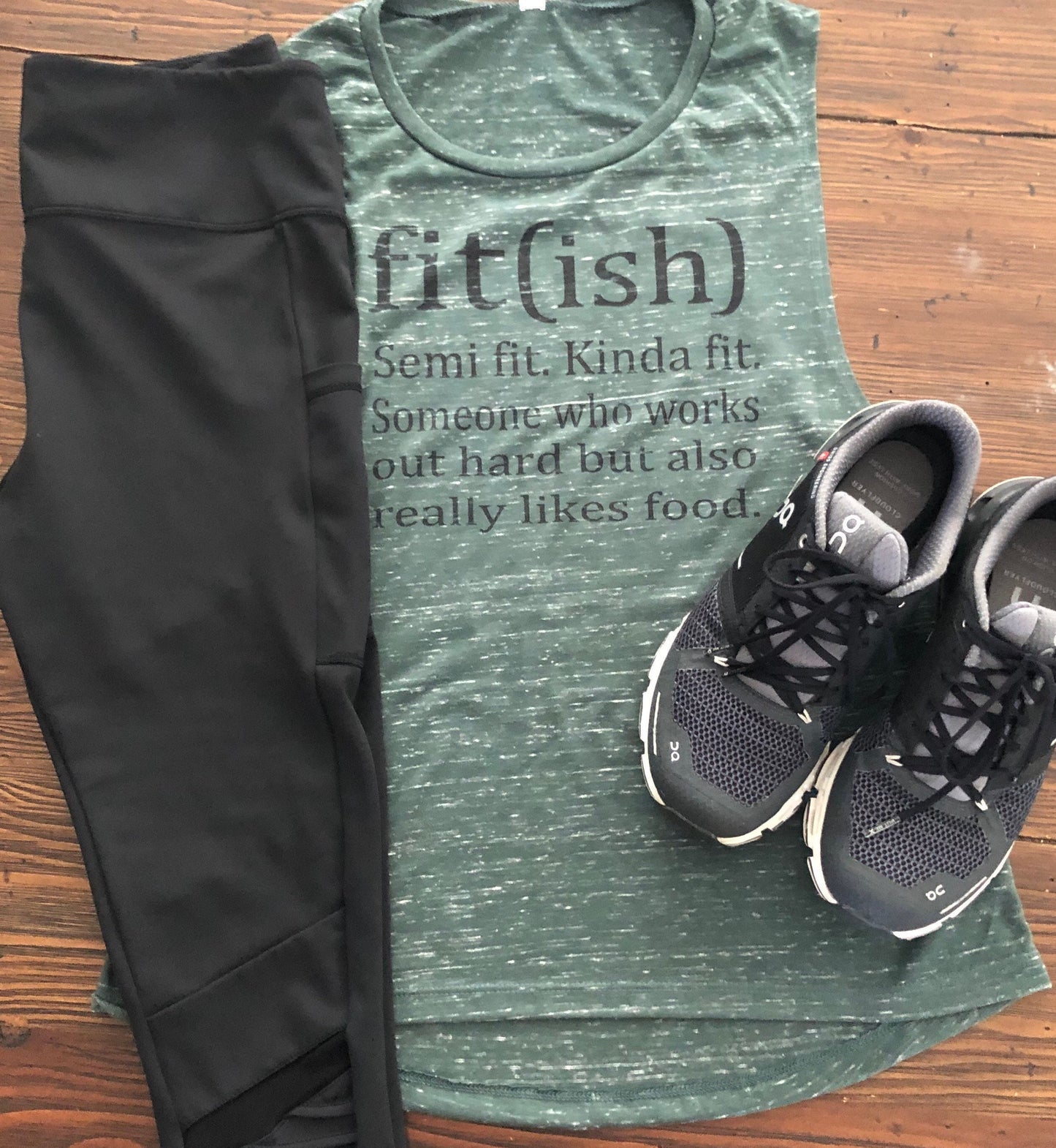 Fit(ish)/Kinda fit. Semi fit. Bella Ladies Muscle Tank