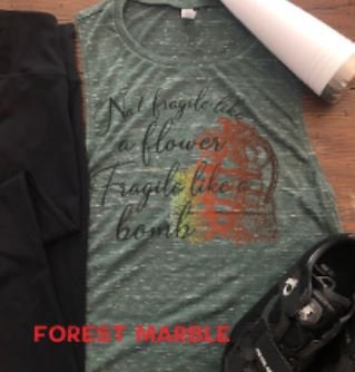 Not fragile like a flower Fragile like a bomb/graphic tank/gym tank/fitness/Bella muscle