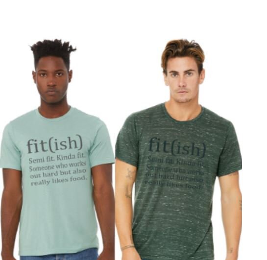 Fit(ish)/Kinda Fit. Semi fit. Bella Unisex Short Sleeve Tee