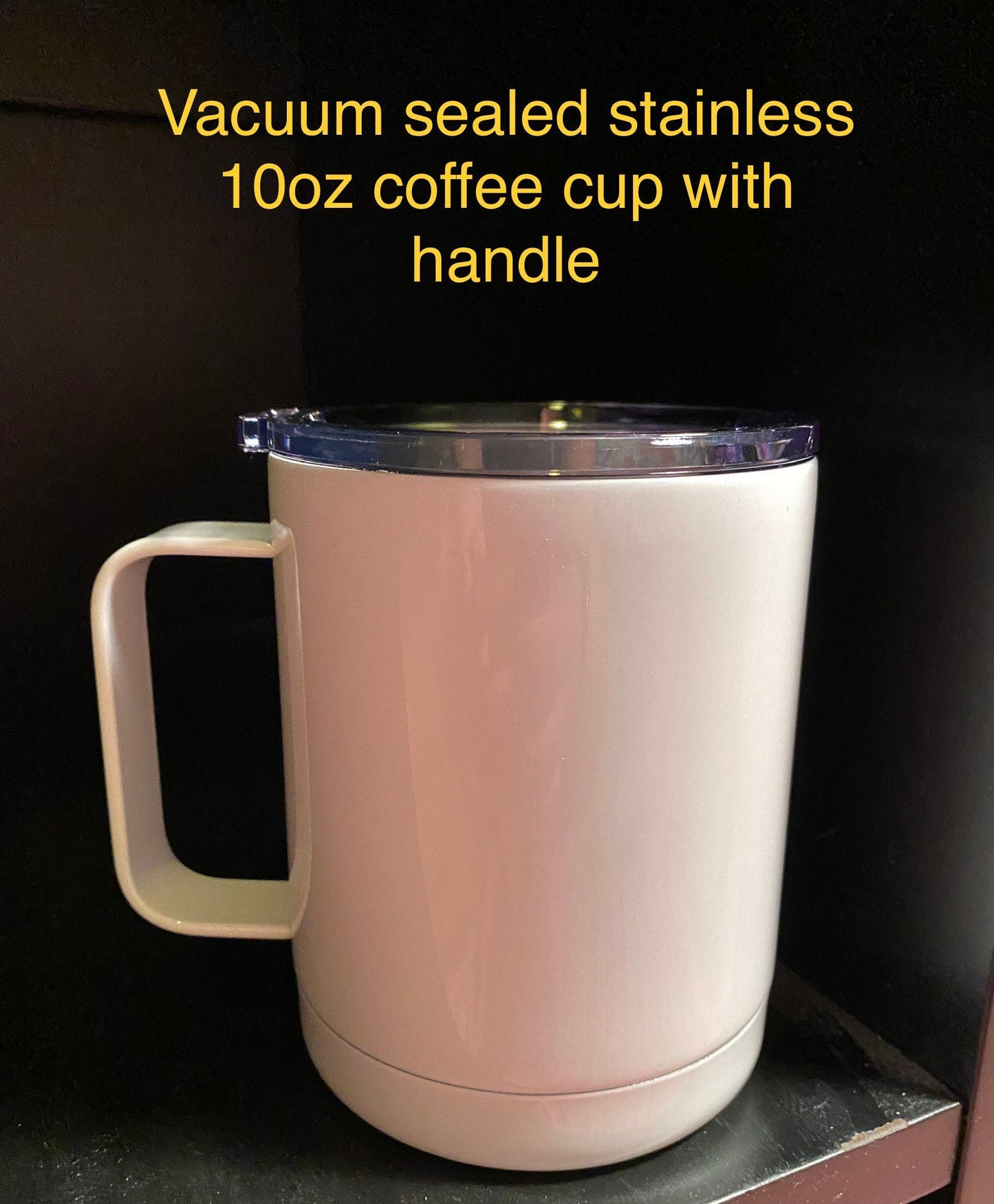 Living my Life in Zone Vacuum Sealed Insulated Coffee Mug with Handle 10oz or 20oz/Also 20oz Tumbler