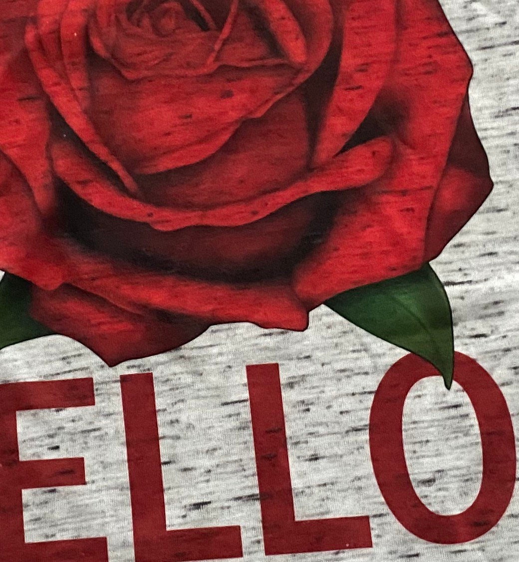 "Ello" Rose’s Rebels Bella Ladies Flowy Racerback