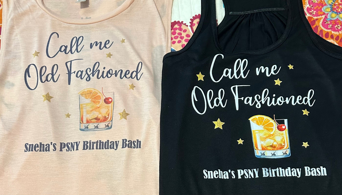 Sneha's PSNY Birthday Bash/ Choice of Bella Ladies Racerback Tank or Ladies Muscle Tank