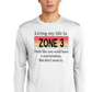 Living my life in zone 3 Unisex Sporttek Competitor/Multiple Style Options