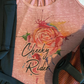 Cheeky Rider Rose's Rebels Bella Flowy Racerback