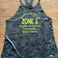 Living My Life in Zone 3 Ogio Performance Tank/Camouflage tank