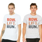 Row Lift Run Bella Unisex Short Sleeve Tee