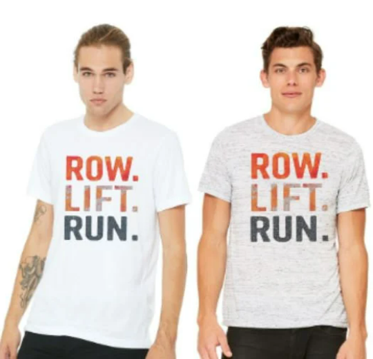 Row Lift Run Bella Unisex Short Sleeve Tee