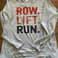 Row Lift Run Sport-tek  Ladies Long Sleeve Tee/After Workout tee with Thumbholes