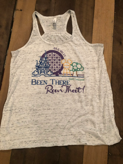 Been There Ran That Dopey Challenge/Bella Ladies Racerback or Muscle/Bella Unisex Short Sleeve Tee