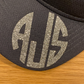 Circle Monogram sport visor/sun visor/personalized/monogram