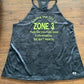 Living My Life in Zone 3 Ogio Performance Tank/Camouflage tank