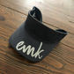 Lower Case Monogram Sport Sun Visor/Personalized/Monogram
