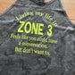 Living My Life in Zone 3 Ogio Performance Tank/Camouflage tank