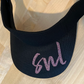 Lower Case Monogram Sport Sun Visor/Personalized/Monogram