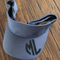 2 Letter Monogrammed Sport Visor/Personalized