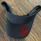 2 Letter Monogrammed Sport Visor/Personalized