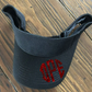Circle Monogram sport visor/sun visor/personalized/monogram