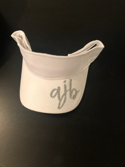 Lower Case Monogram Sport Sun Visor/Personalized/Monogram