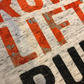 Row Lift Run Graphic Bella Racerback Tank