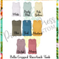 LOVE Rose’s Rebels Bella Ladies Cropped Racerback Tanl