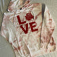 **Limited Edition LOVE Rose's Rebels Tie-Dye Sweatshirt