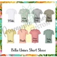 Good Vibes Only Bella Unisex Short Sleeve Tee