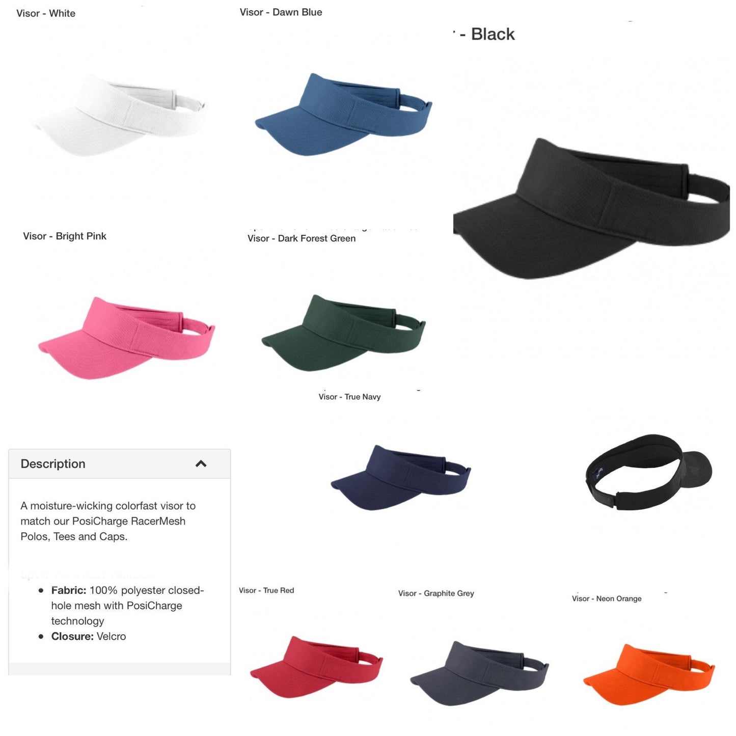 Interlocking Vine Monogram Sport Visor/Sun Visor/Personalized