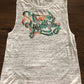 Stronger than yesterday Bella Ladies Muscle or Flowy Racerback Tank