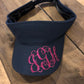 Interlocking Vine Monogram Sport Visor/Sun Visor/Personalized