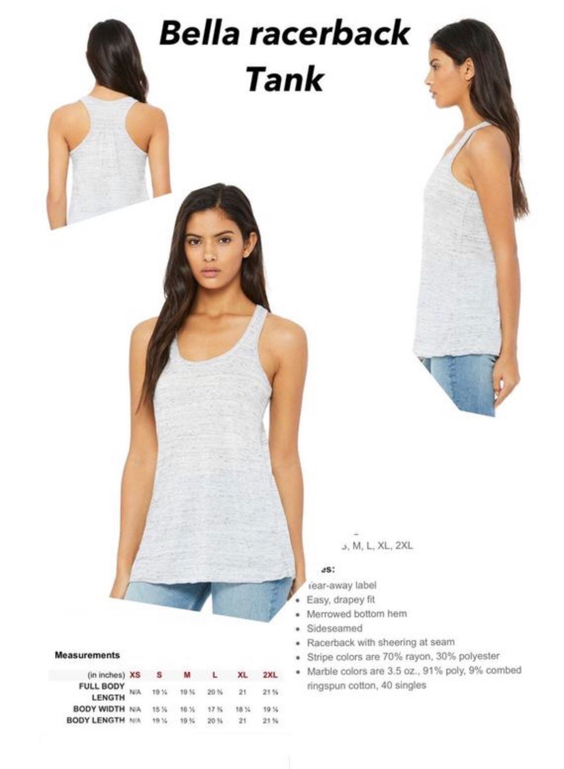 Inhale all the good exhale all the bad Bella Ladies Muscle Tank or Flowy Racerback
