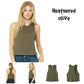 Beast Mode ON Bella Ladies Cropped Racerback Tank