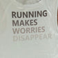 Makes worries disappear Bella Ladies Muscle Tank/Running/Cycling/Rowing/Lifting/Wine