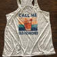 Call me Old Fashioned Bella Ladies Flowy Racerback
