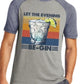 Let the Evening Be-Gin/ Retro Gin Tee/Sport-tek triblend Tee/Moisture Wicking tee