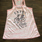 Enjoy The Ride Bella Ladies Flowy Racerback
