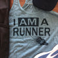 I Am A Runner! Reasons I’m a Runner Bella Ladies Flowy Racerback or Muscle Tank