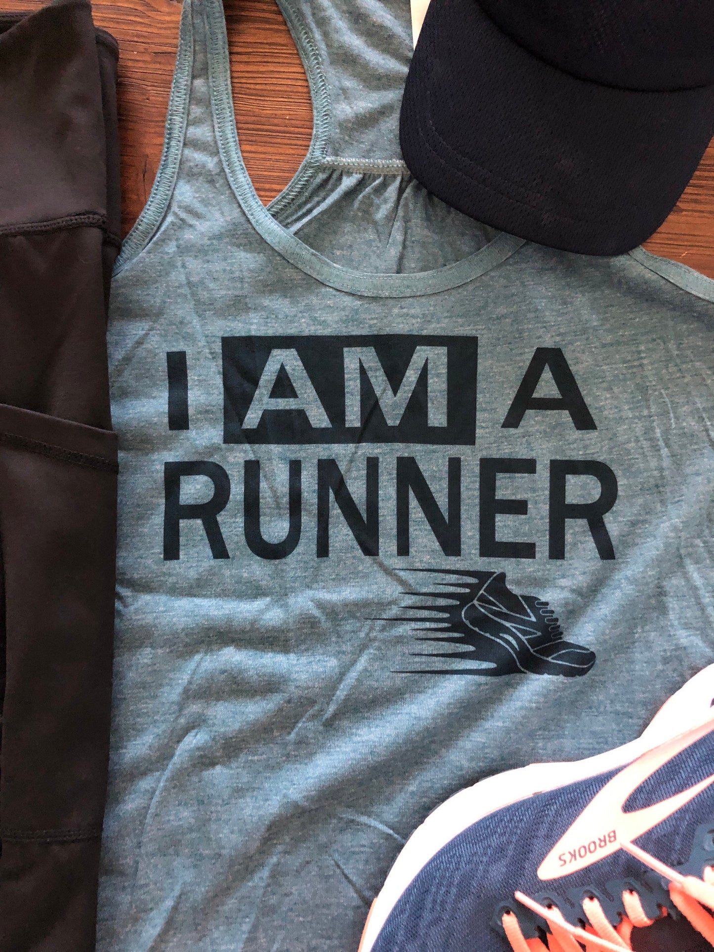 I Am A Runner! Reasons I’m a Runner Bella Ladies Flowy Racerback or Muscle Tank