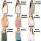 Enjoy The Ride Bella Ladies Flowy Racerback