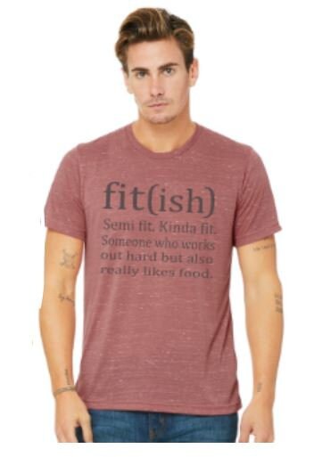 Fit(ish)/Kinda Fit. Semi fit. Bella Unisex Short Sleeve Tee