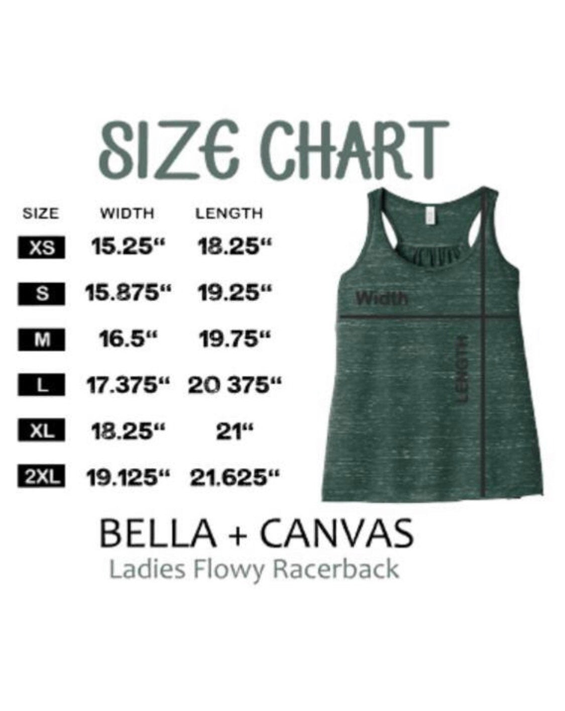 How You Do Anything Is How You Do Everything Bella Ladies Flowy Racerback