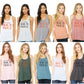 And Though She Be But Little, She Is Fierce Bella Ladies Flowy Racerback Tank
