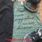 I Make Suggestions, You Make Decisions Bella Ladies Flowy Racerback Tank