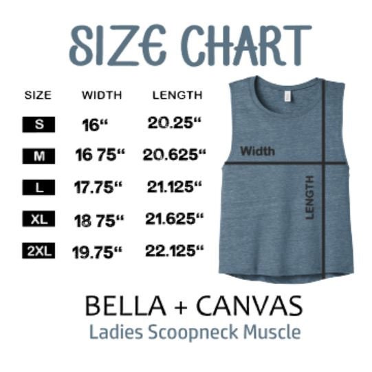 LOVE Roses Rebels Bella Ladies Muscle Tank