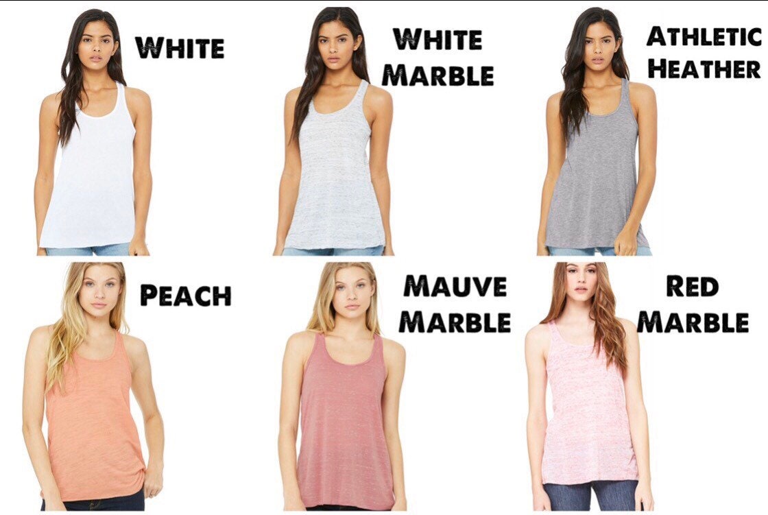 What the Fucculent Bella Ladies Flowy Racerback Tank