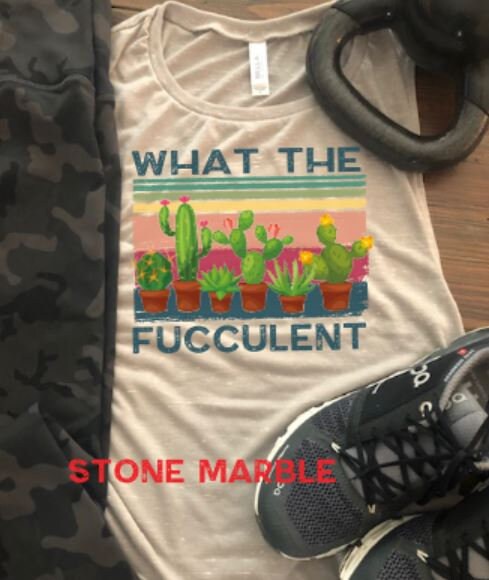 What the Fucculent Bella Ladies Muscle Tank