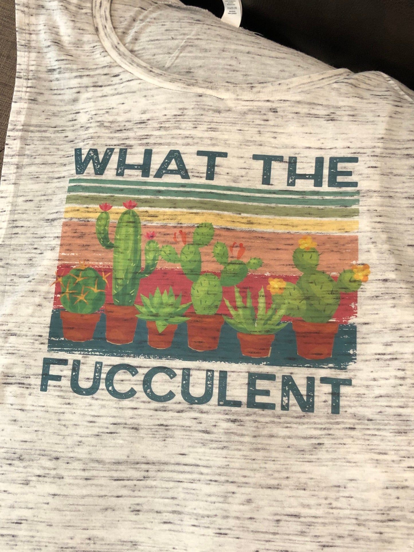 What the Fucculent Bella Ladies Muscle Tank